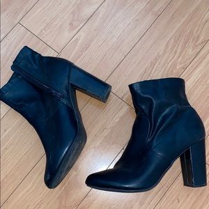 Black booties
